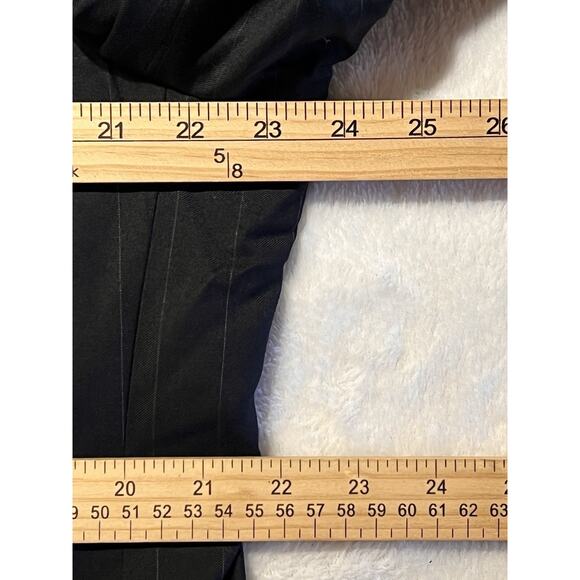 Jos A Bank Signature 44L 36x31 Navy Blue Bankers Stripe Classic Staple Suit - Picture 11 of 16